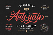 Autogate - Font Duo (+BONUS), a Script Font by Letterhend Studio (Thumbnail 1 of 14)