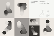 Greydient 5 - Blend Objects, an Object Graphic by kloroform (Thumbnail 7 of 14)