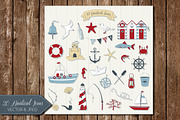 Nautical Collection, a Background Graphic by Alina Tsesarskaya (Thumbnail 2 of 4)