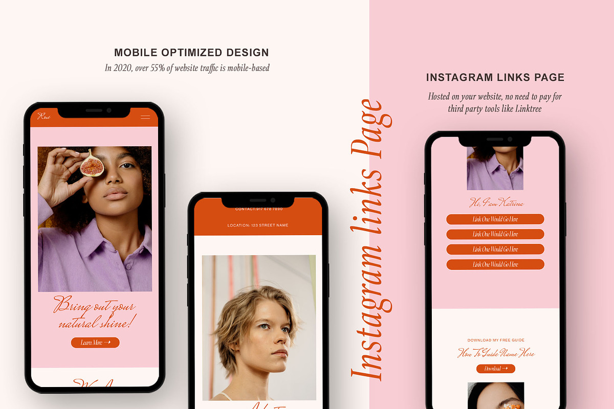 Squarespace 7.1 Website Template, a Landing Page Template by Kseniia_Design (Photo 7 of 11)