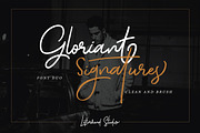 Gloriant Signature Script, a Script Font by Letterhend Studio (Thumbnail 1 of 12)