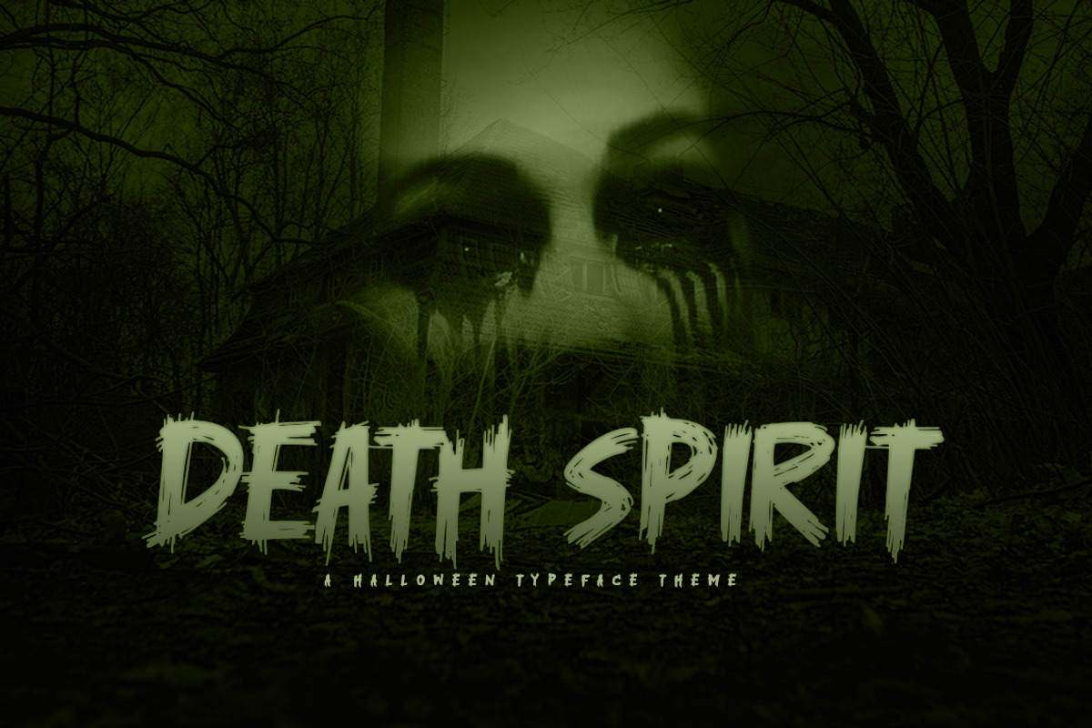 Death Spirit, a Handwritten Font by khurasan (Photo 1 of 6)
