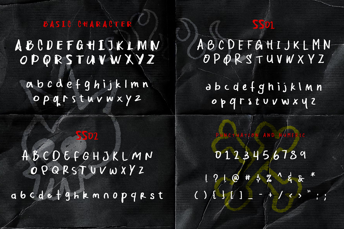 Punk Riot - Handdrawn Punk Font, a Handwritten Font by Badsign Type (Photo 2 of 10)