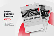 Project Business Proposal Template, a Brochure Template by TMint Play (Thumbnail 1 of 8)