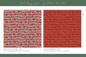 Cute Christmas Pattern Bundle DH