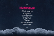 Alpha Orama - Futuristic Pixel Font, a Sans Serif Font by Studio Siv (Thumbnail 4 of 4)