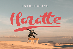 Haratte - Handwritten Font