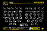 Tribal Hole Typeface, a Serif Font by alit design (Thumbnail 12 of 20)