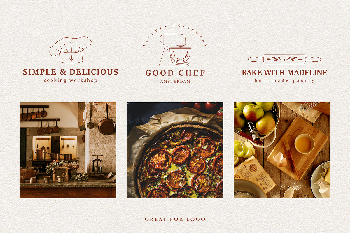 Kitchen & Cooking Icons, an Outline Icon by NatalieArtShop (Photo 9 of 16)