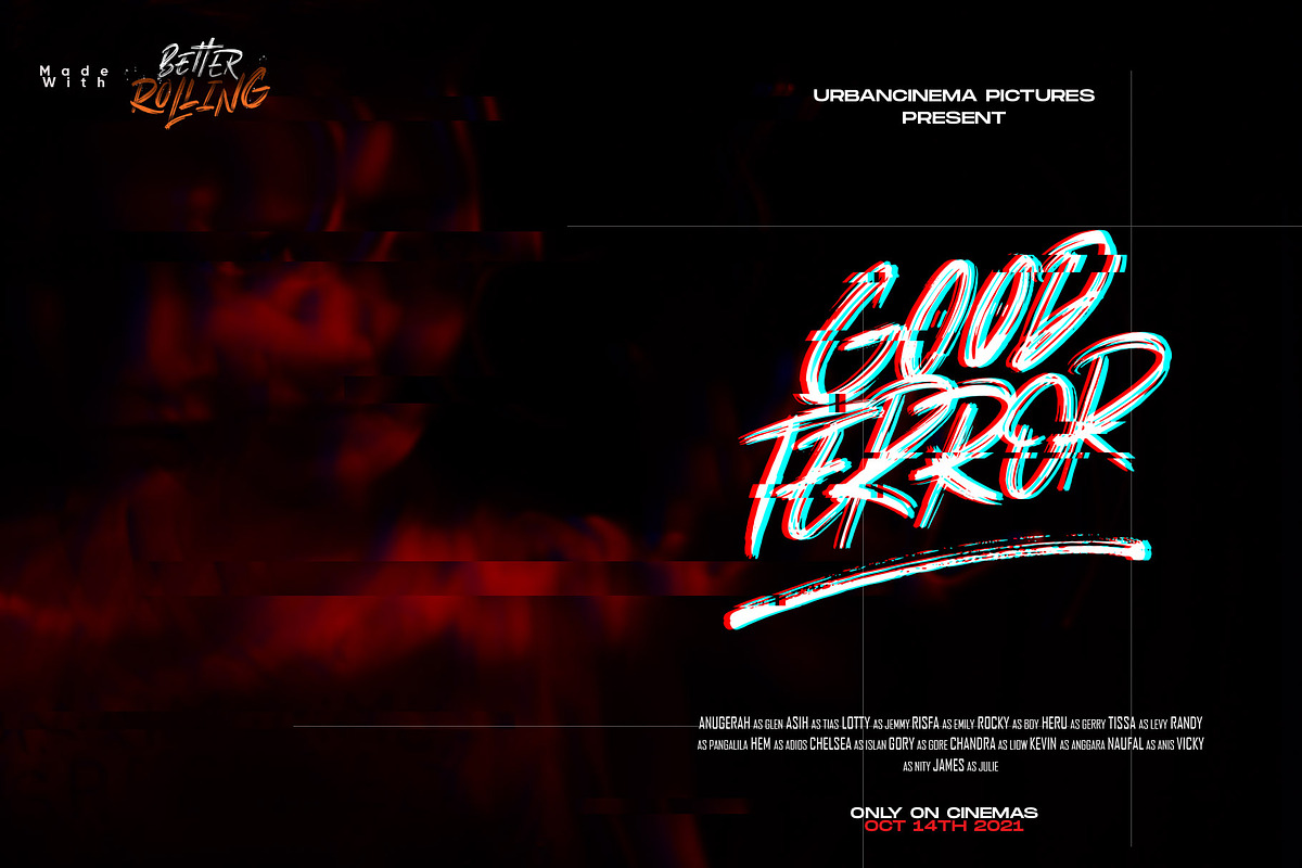 Better Rolling - Brush Font preview 3
