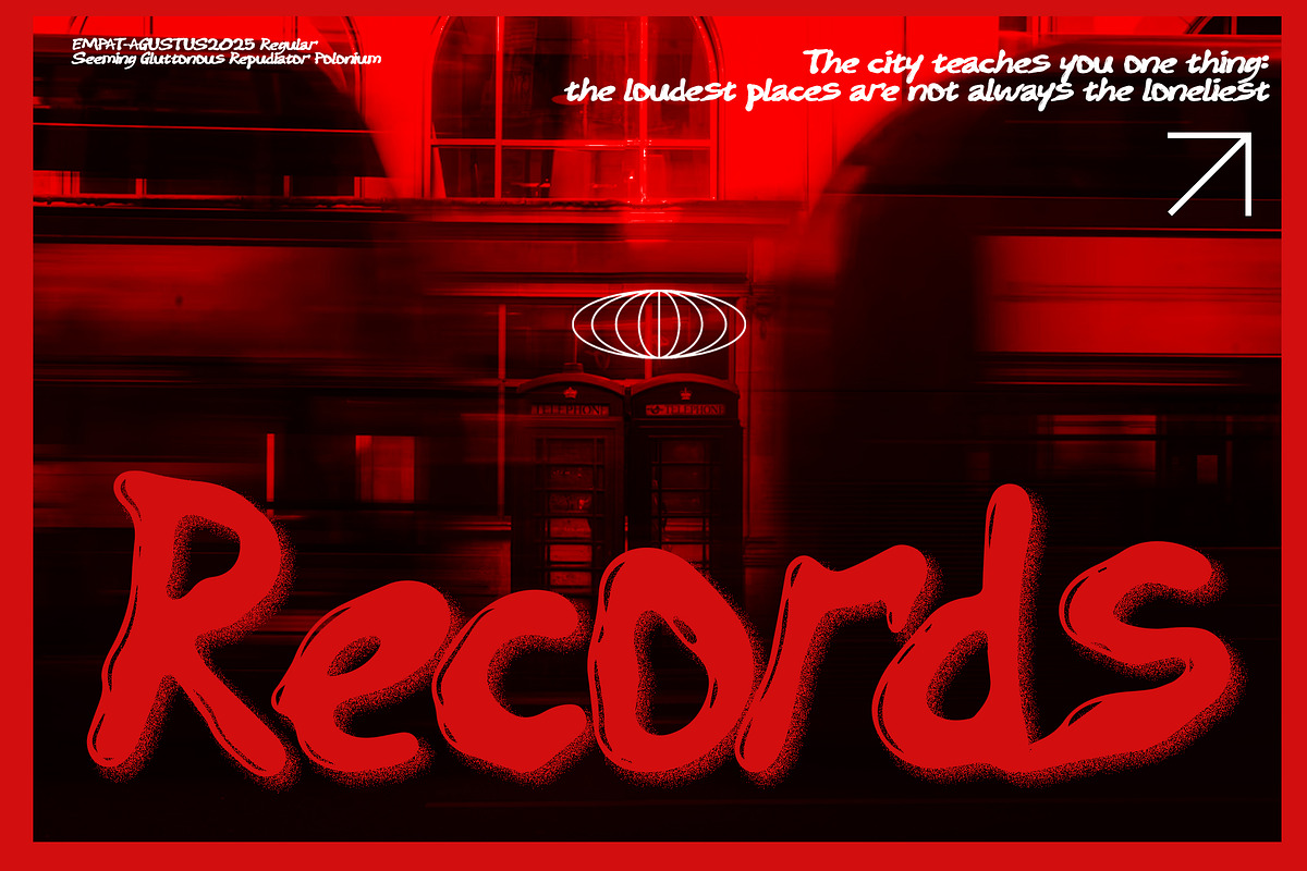 Cuffs Distressed Noise Display Font, a Handwritten Font by dansdesign (Photo 6 of 9)