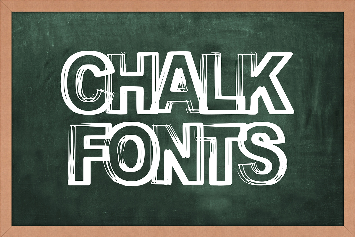 Teacher - Chalk Writing Font Types, a Font by KiddoGlyphs Studio (Photo 2 of 4)