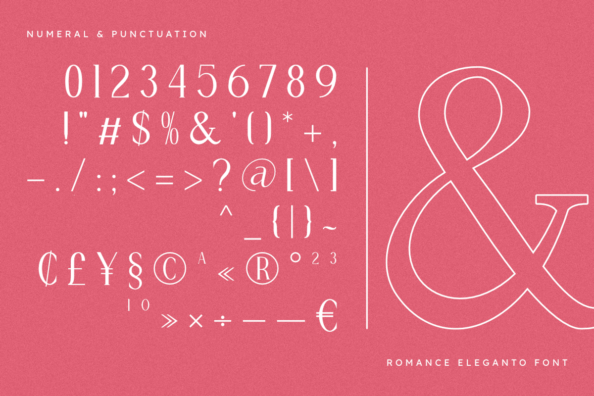 Romance Eleganto - Modern Serif Font, a Serif Font by Masyafi Studio (Photo 6 of 9)