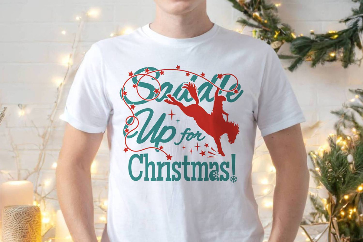 Cowboy Christmas SVG – Rodeo Holiday, a Graphic by TanchaArt (Photo 4 of 11)