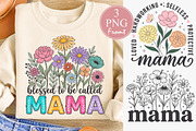 Blessed to be Called Mama Day PNG, a Seasonal Illustration by Rose Art (Thumbnail 1 of 3)