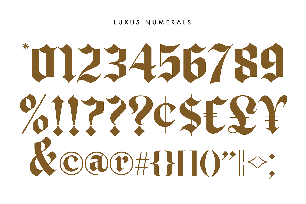 The Numerals Collection, a Handwritten Font by Drew Melton (Photo 16 of 18)