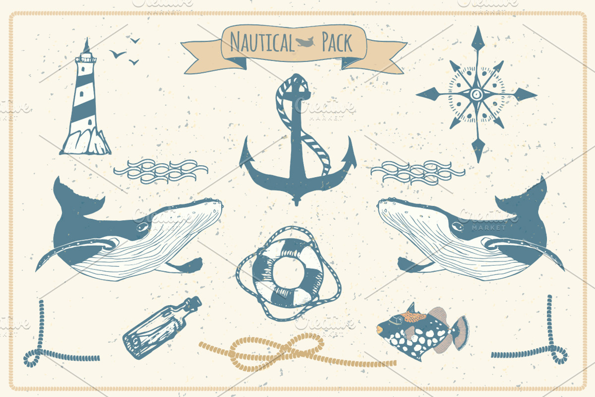 Nautical collection, an Illustration by Julia Bilenko (Photo 2 of 2)
