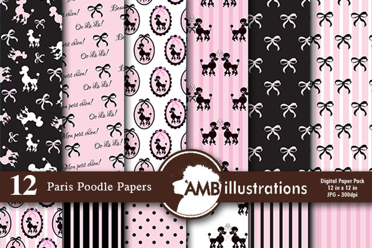 Paris Poodle Papers 805