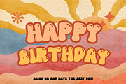 Bubble Display Font-Groovy Pop Soda, a Handwritten Font by ZoloDesignHub (Thumbnail 5 of 9)