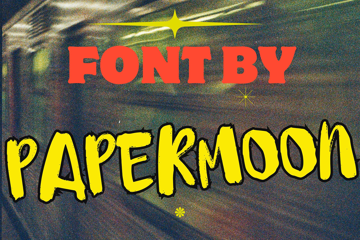ChaosInk - Scribbles Font, a Handwritten Font by PaperMoon (Photo 2 of 4)