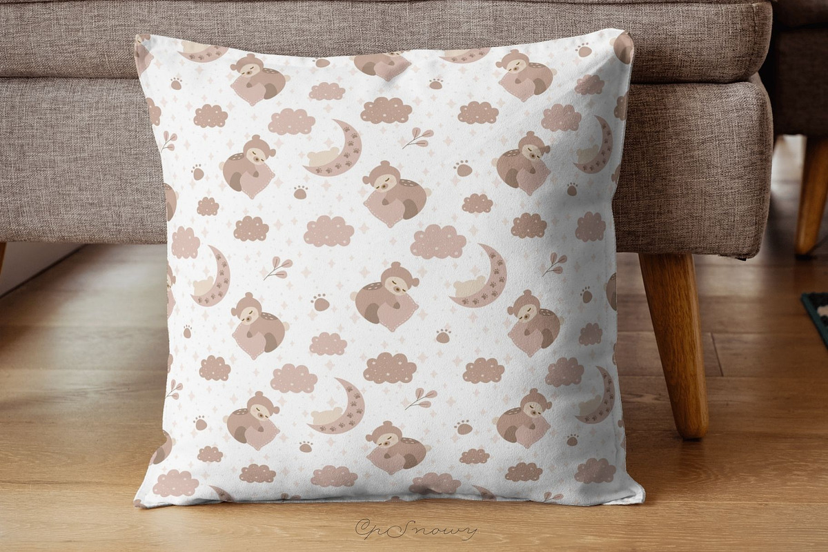 Bear World Vector Clipart & Patterns, an Animal Illustration by CpSnowy (Photo 6 of 8)