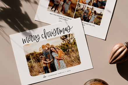 Christmas Card Template CD208