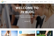 JV Blog Responsive Wordpress Theme, a WordPress Template by osstemplate (Thumbnail 3 of 7)