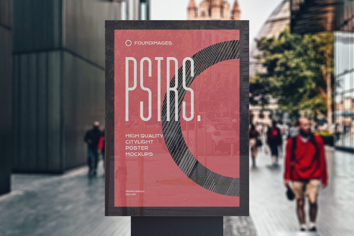 Poster outdoor indoor mockup bundle, an Advertising Mockup by FoundImages (Photo 6 of 64)