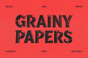Grainy Paper Overlays, a Texture Graphic by Design Squad