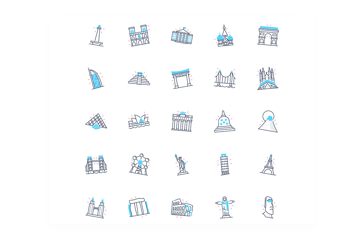Landmark Icons, an Icon by iconfield (Photo 3 of 5)
