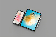 Tablet & Phone Pro Mockup, an iPad Mockup by Se٧enStudio (Thumbnail 3 of 3)
