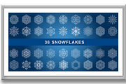 Set of Round Snowflakes With Winter, a Texture Illustration by FineArtStudio (Thumbnail 2 of 3)