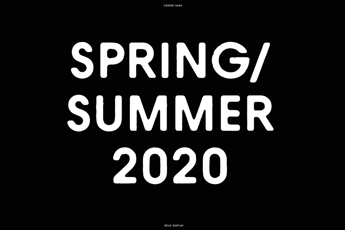 Cringe Sans - A Distressed Typeface, a Sans Serif Font by Bnick (Photo 10 of 14)