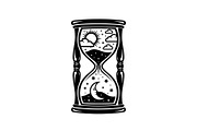 Celestial Sun Moon Hourglass Bundle, an Illustration by Gaye Art (Thumbnail 7 of 31)