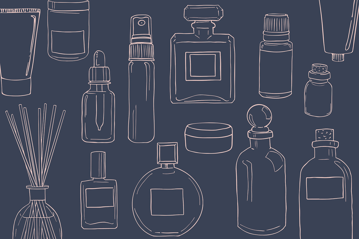 Bottles & Jars - 15 illustrations, a Healthcare Illustration by amber&ink (Photo 4 of 4)