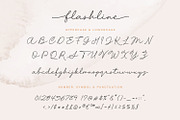 Flashline, a Script Font by Gatype (Thumbnail 8 of 10)