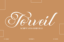 Torveil | Script Serif Typeface