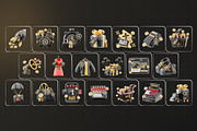 Black Friday Icon 3D Pack, an Object 3D Model by Haps Space (Thumbnail 4 of 5)