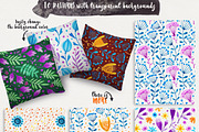Colorful Madness Floral Bundle, a Decorative Illustration by Stella's Graphic Supply (Thumbnail 3 of 15)
