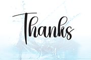 Water | Script Font, a Handwritten Font by Scratchones (Thumbnail 9 of 9)