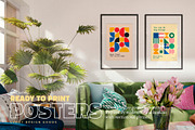 Abstract Geometric Posters, a Graphic by LEROY Design (Thumbnail 1 of 7)