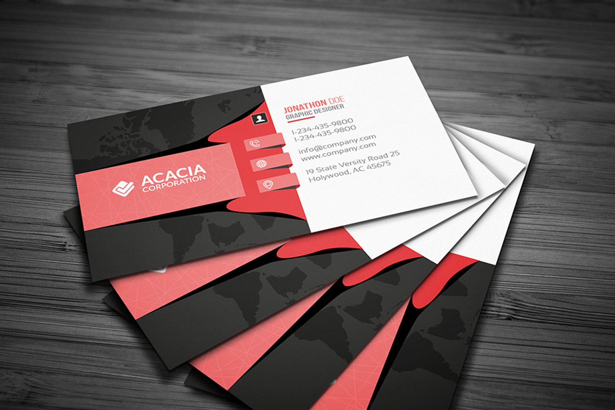 Elegant and Creative Business Card, a Business Card Template by DesignGhar (Photo 5 of 6)