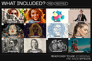 12 Photo Effect Templates, a Layer Style Add-On by iDoodle Studio (Thumbnail 2 of 6)