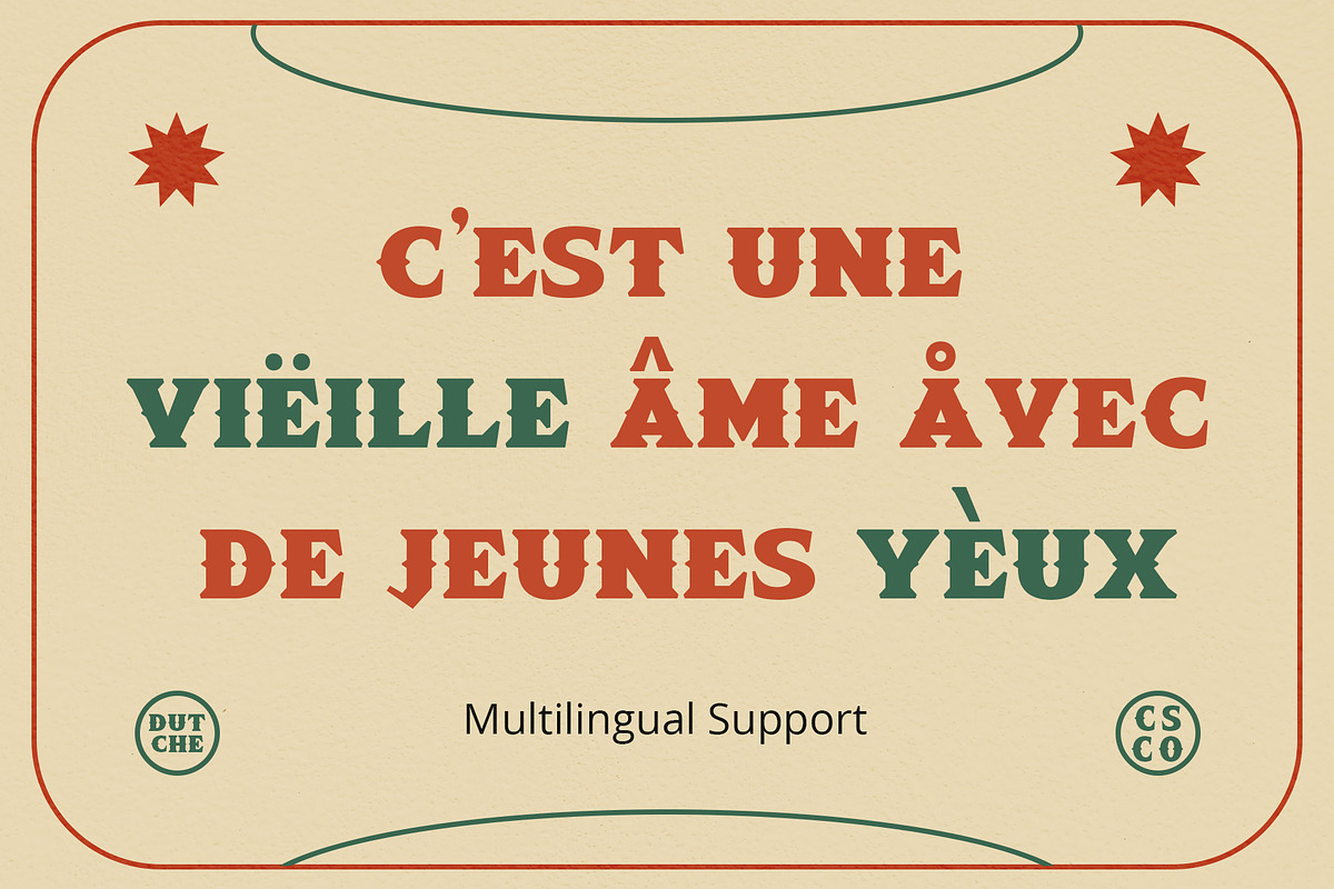 Dutche – Display Serif, a Serif Font by Craft Supply Co. (Photo 5 of 8)