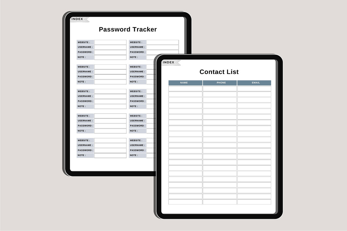 2025 Digital Planner 365 Days Canva, a Stationery Template by Designmela01 (Photo 6 of 8)