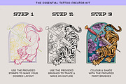 The Essential Tattoo Creator Kit, a Brushes & More by Good Kid Studio (Thumbnail 2 of 8)