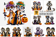 Halloween Meerkat Sublimation PNG, a Graphic by Clipart Bloom (Thumbnail 1 of 11)