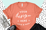 Bella Canvas 3001 Graphic Mockups, a Shirt Mockup by lock and page (Thumbnail 13 of 65)