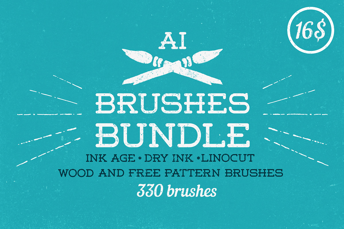 Brushes Bundle by Guerillacraft, a Brush Add-On by Guerillacraft