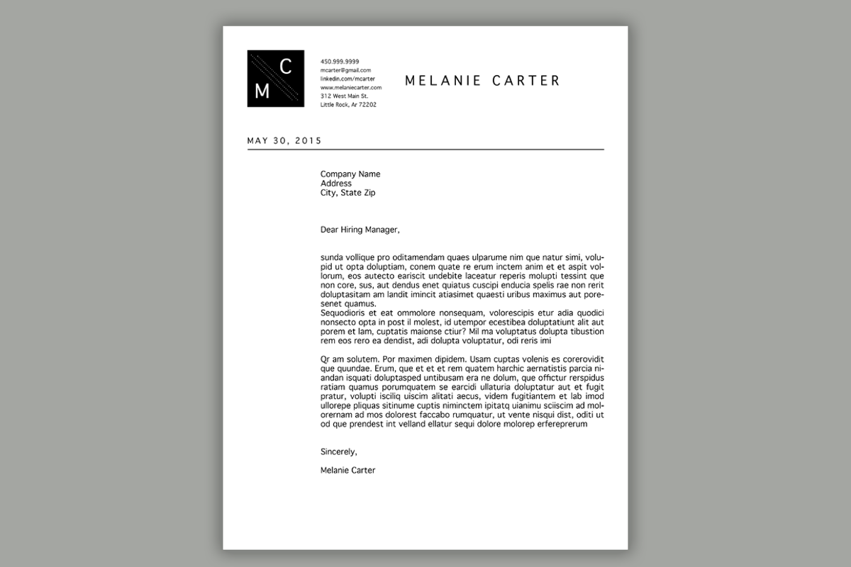 Resume Template | 3 Page | Icons, a Resume Template by Scribbled Napkin Design (Photo 4 of 4)